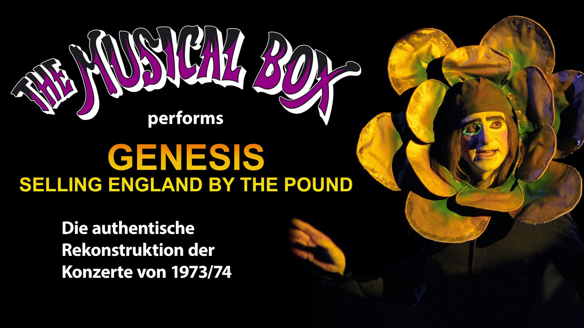 The Musical Box performs Genesis myticket Jahrhunderthalle Frankfurt