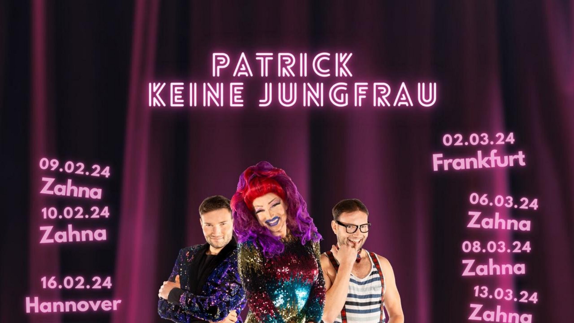 Travestie, Comedy & Live Gesang Patrick Thomalla myticket
